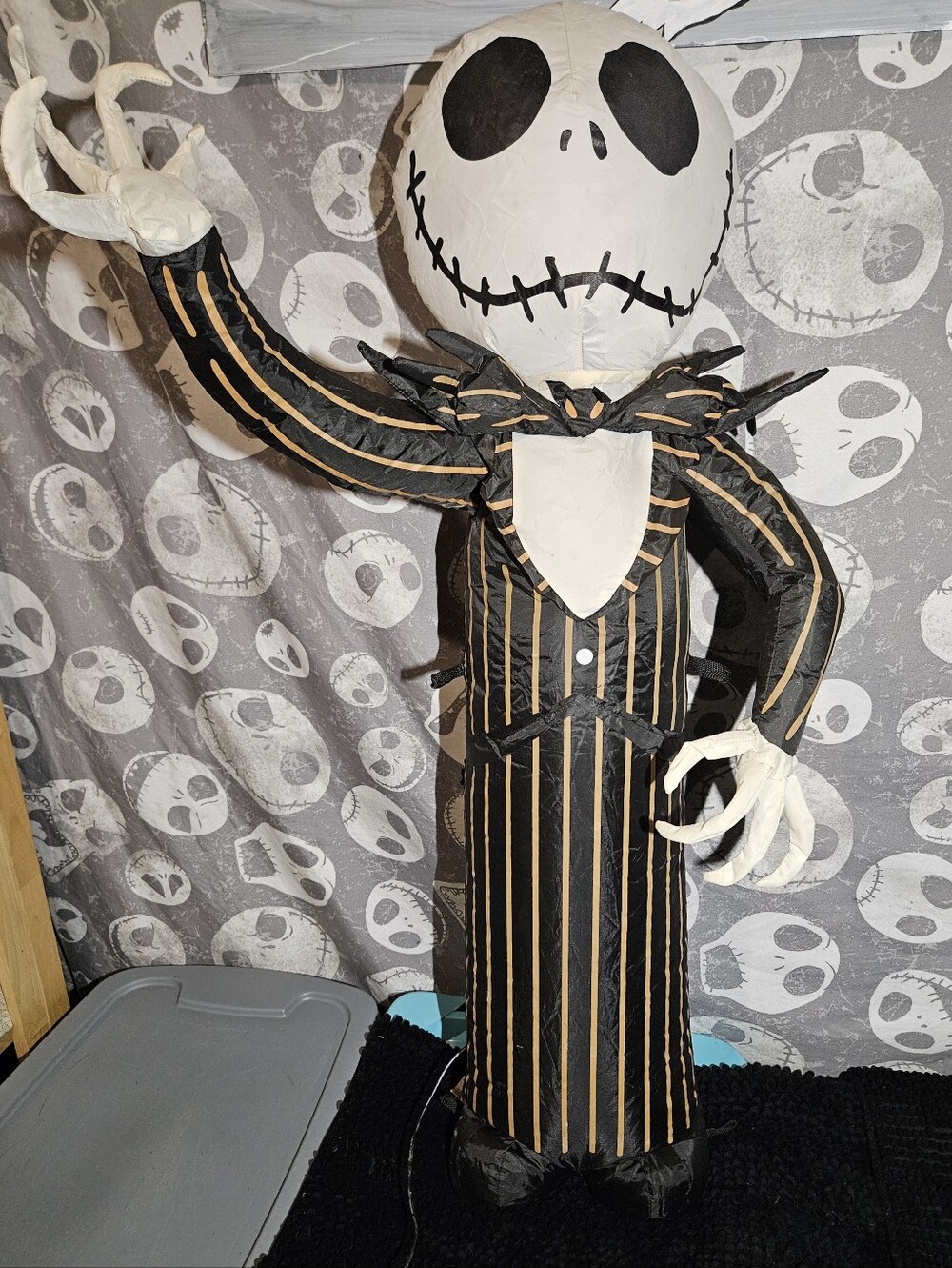 Disney Nightmare Before Christmas Jack Skellington Halloween inflatable
